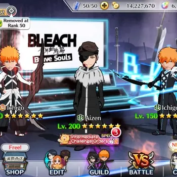 Bleach: Brave Souls Accounts Starter Global Starter|6,1k Orb+27k BP+14 Coins|Ichigo,Aize,Etc|Fresh Story| KlabID|Check SS