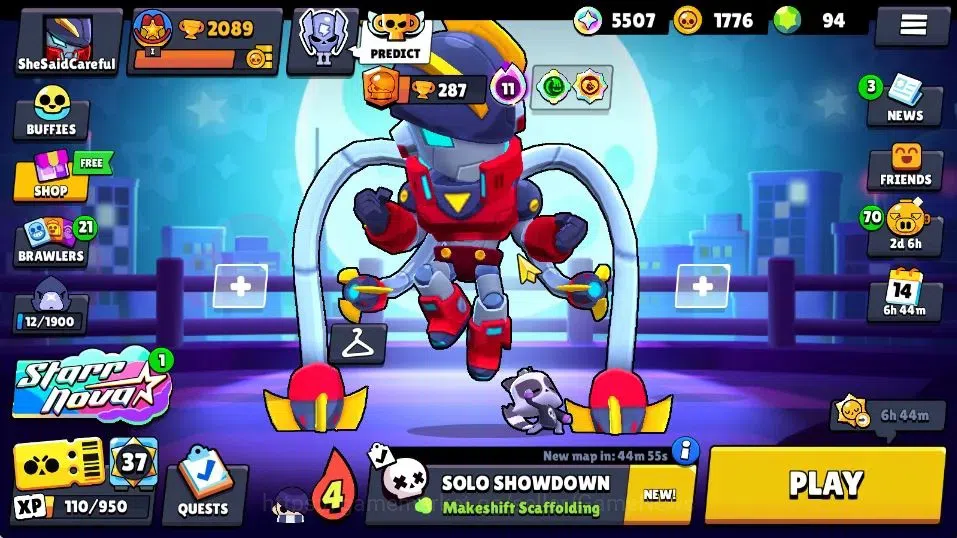 Brawl Stars Accounts 2089 Trophies|5,5K Bling| 25 Brawlers, 4 Max Lvl image 1