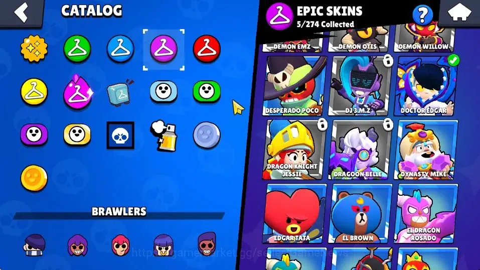Brawl Stars Accounts 2089 Trophies|5,5K Bling| 25 Brawlers, 4 Max Lvl image 14