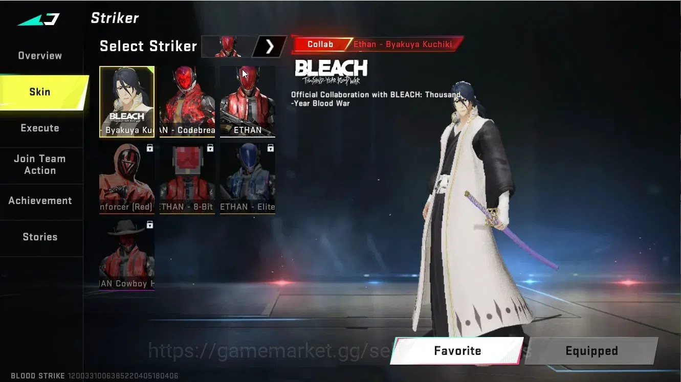 Blood Strike Accounts ASIA|Collab BLEACH Ethan-Byakuya + Collab 7DS[AK47 image 4