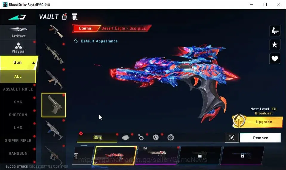 Blood Strike Accounts ASIA|ETERNAL DEagle|Collab TokRev[FN2000,MCX,Takem image 12