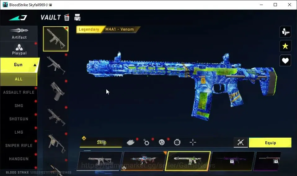 Blood Strike Accounts ASIA|ETERNAL DEagle|Collab TokRev[FN2000,MCX,Takem image 15