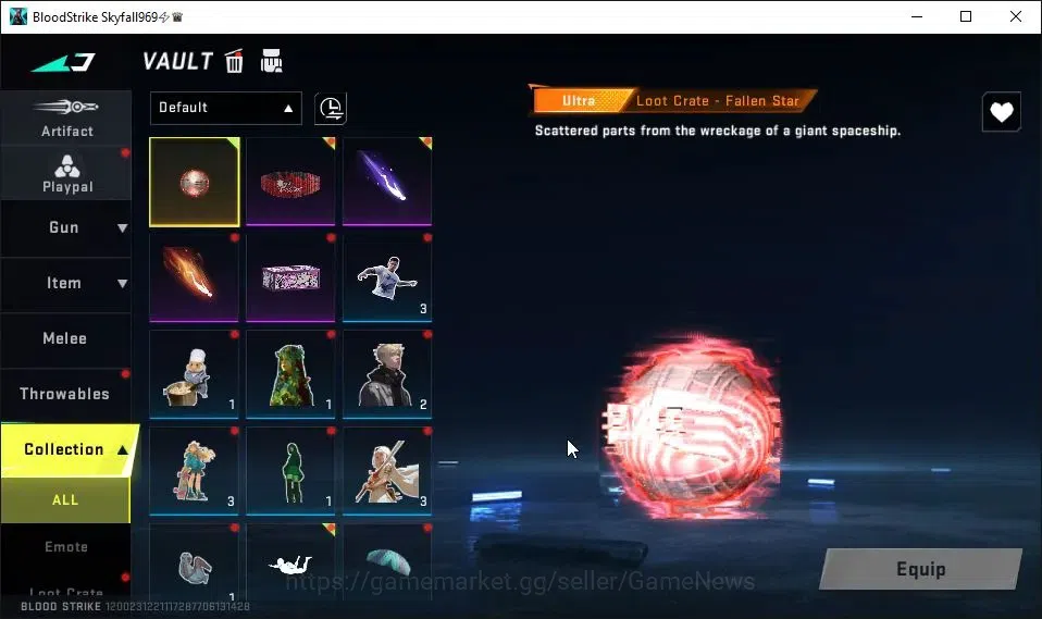 Blood Strike Accounts ASIA|ETERNAL DEagle|Collab TokRev[FN2000,MCX,Takem image 17