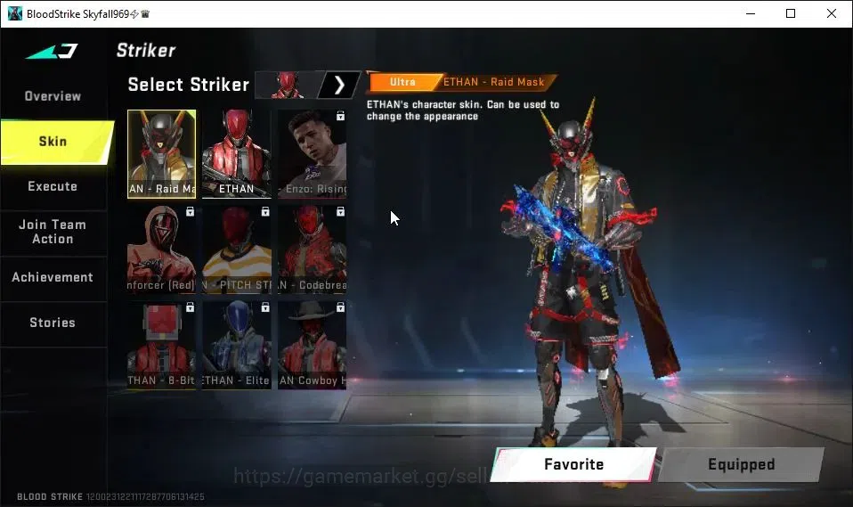 Blood Strike Accounts ASIA|ETERNAL DEagle|Collab TokRev[FN2000,MCX,Takem image 4