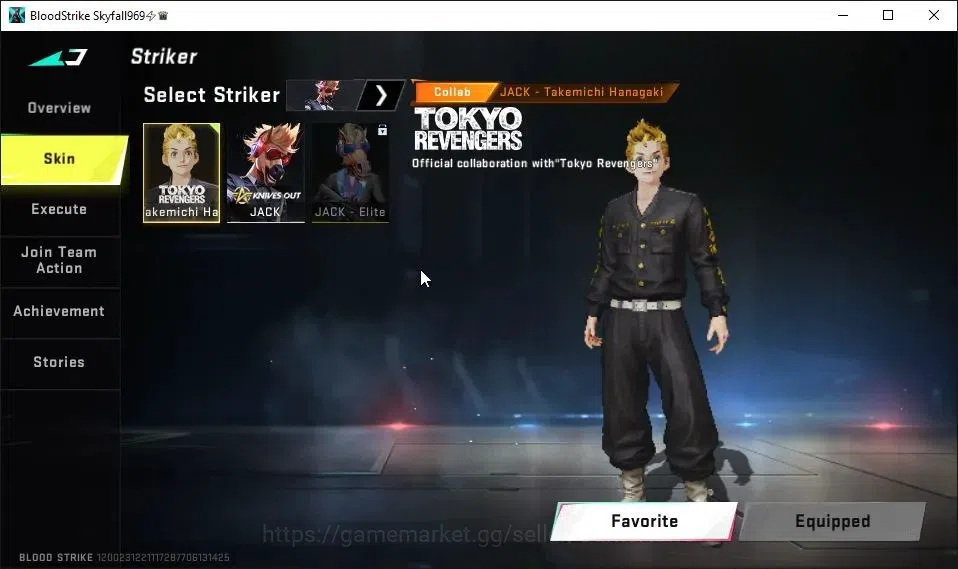 Blood Strike Accounts ASIA|ETERNAL DEagle|Collab TokRev[FN2000,MCX,Takem image 5