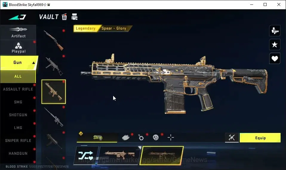 Blood Strike Accounts ASIA|ETERNAL DEagle|Collab TokRev[FN2000,MCX,Takem image 6