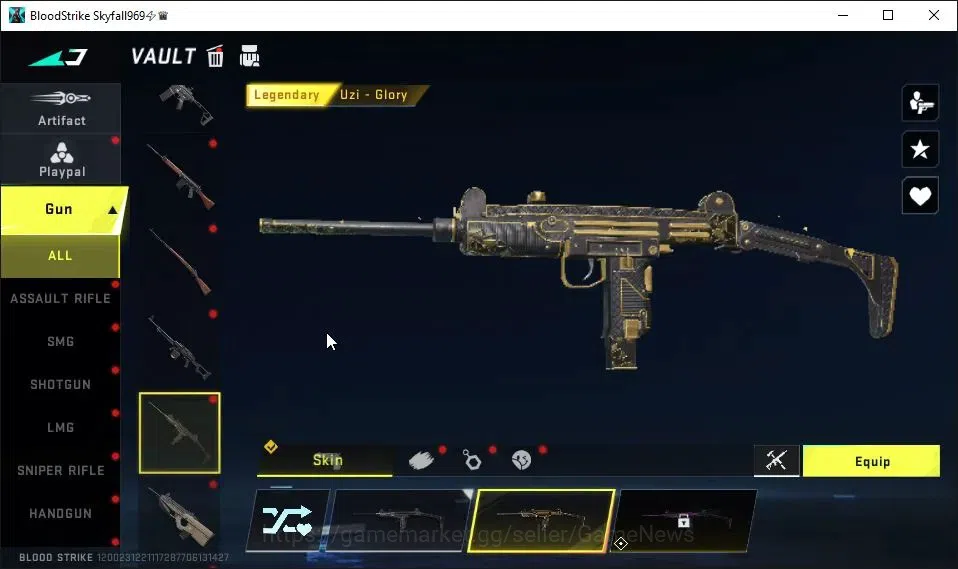 Blood Strike Accounts ASIA|ETERNAL DEagle|Collab TokRev[FN2000,MCX,Takem image 8