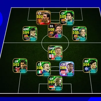 eFootball Accounts Legends & Iconic Players EFOOTBALL COLLECTIVE 3213+ | 2 BIGTIME MESSI,RONALDINHO,NEYMAR JR,L