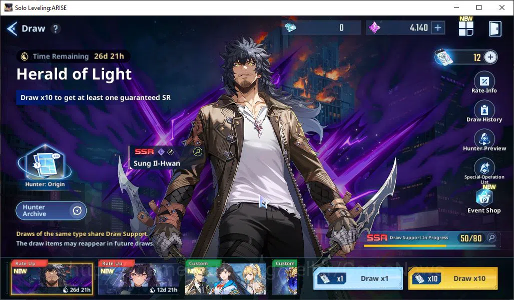 Solo Leveling: ARISE Accounts 750k Power | EmmaA9+SignA2, Cha Hae-InA5+Sign9. AmamiyaA4+SignA1, GotoA3+SignA6 ETC|Log 12