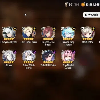 Epic Seven Accounts High-End Global UnVerif|NewEra|12 ML(TD Elvira,E Ilynav,M Chloe,BW Iseria Etc) Aube,Aram,Hecate,Estelle