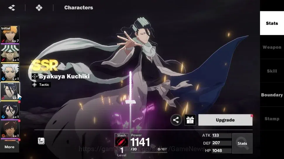 BLEACH: Soul Resonance Accounts Crunchyroll NA |Fresh Starter LV 3|3 SSR Toshiro H image 4