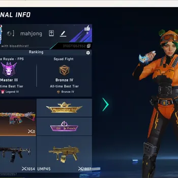 Blood Strike Accounts Starter ASIA|Ultra Melee:TalonKnife-Sanctum|1 Limited Gun:Origin-12|4 Ultra Gun|7 Legendary Gun|Check