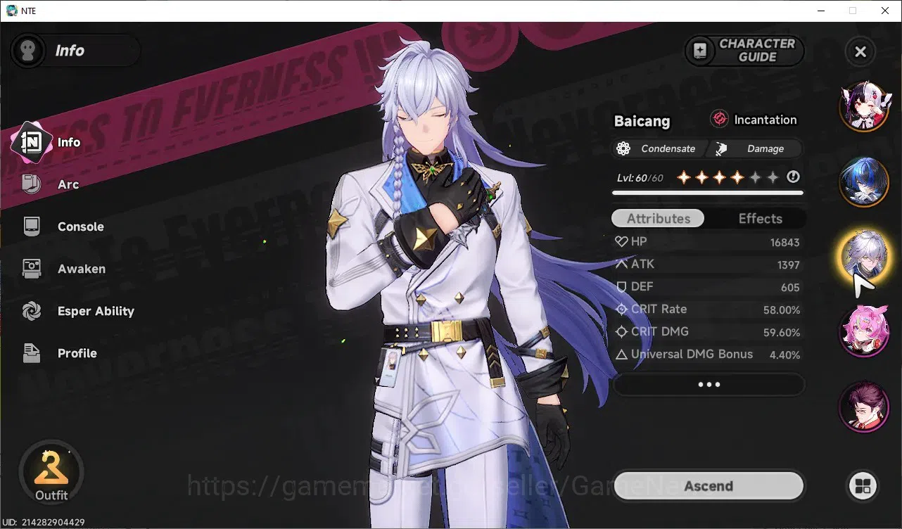 Neverness to Everness Accounts GLOBAL SEA|HL 45|TL 27|3k Annulith|7 SSR(Hotori,Na image 10