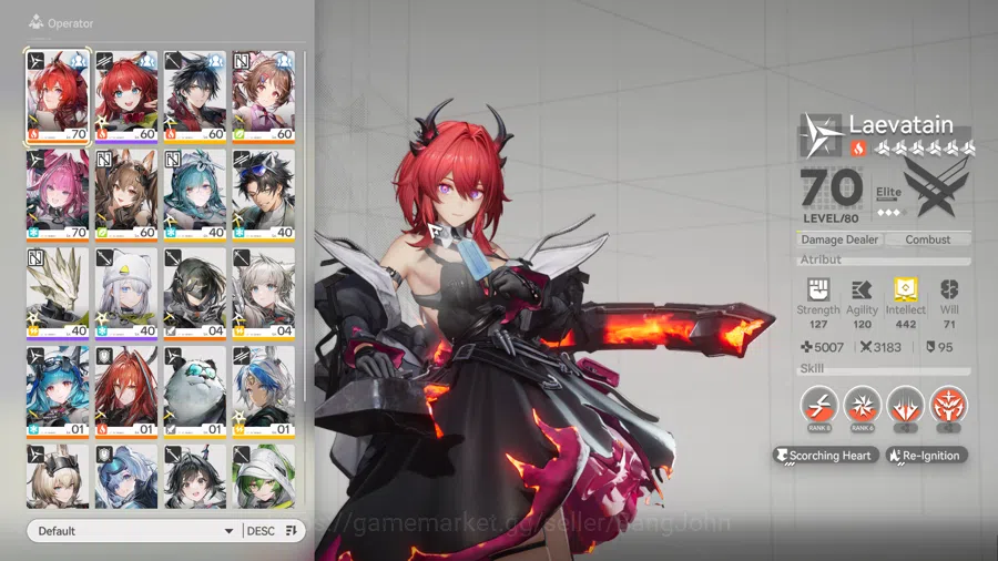 Arknights: Endfield Accounts ASIA | Level 52 | 3 Limit+1 Sign | Laevatain Sign, image 2