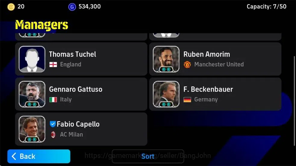 eFootball Accounts Android|PW 3183|Franco Baresi Epic,Giorgio Chlelin image 5