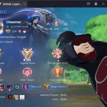 Mobile Legends: Bang Bang Collector GLOBAL|Hero 132|Skin 456|Legend Franco,Naruto Gusi image 1