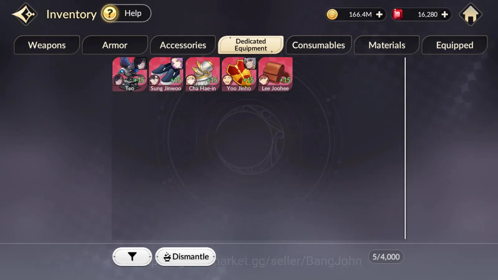 Seven Knights Re:Birth Accounts Global | 5 EX7 Fai,Juri,Rosie,Melia,Gelidus |27TC6 image 6