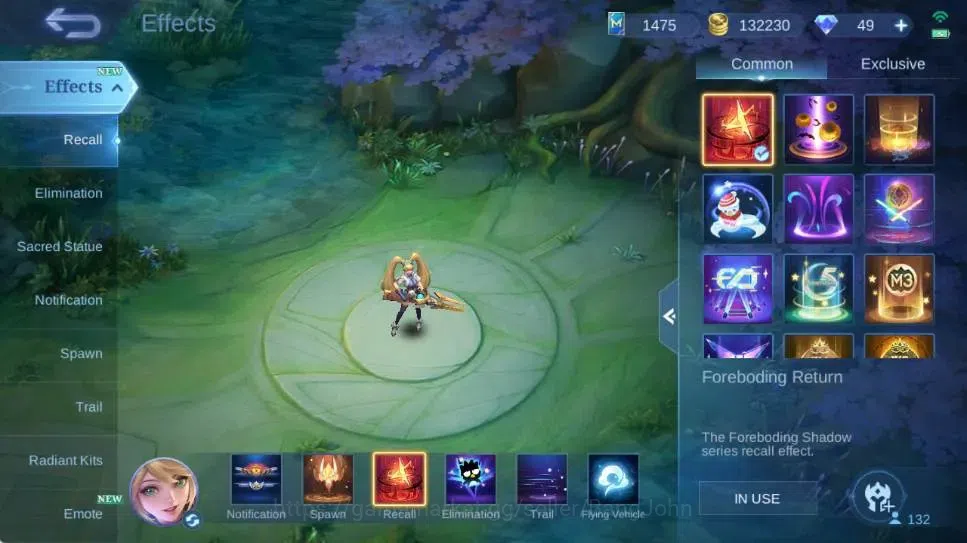 Mobile Legends: Bang Bang Accounts Global|Hero 132|Skin 237|Renowned|KOF Karina,Colle image 12
