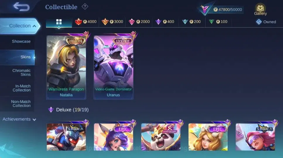 Mobile Legends: Bang Bang Accounts Global|Hero 132|Skin 237|Renowned|KOF Karina,Colle image 6