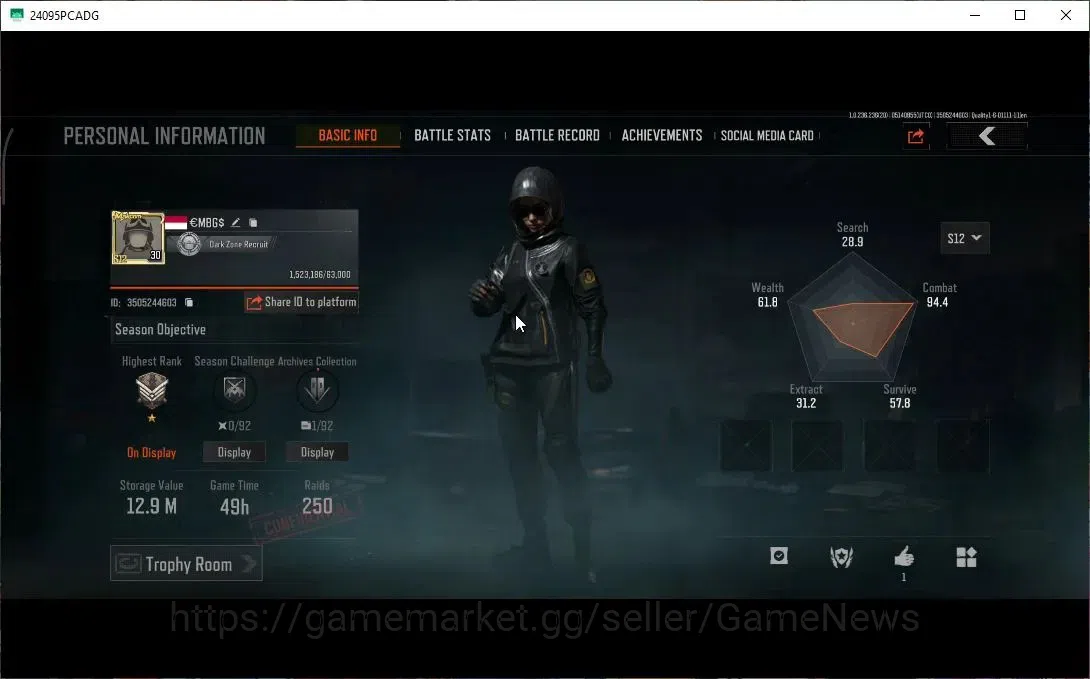 Arena Breakout Accounts MOBILE Lv30|SV 12M|CV 10M|Mk14 Squire,LR-DMR1 Koi, image 2