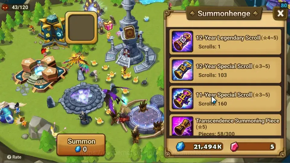 Summoners War: Sky Arena Accounts ASIA|Lv 26|Ready Gacha|103 12 YSC + 160 11 YSC + 3 image 10