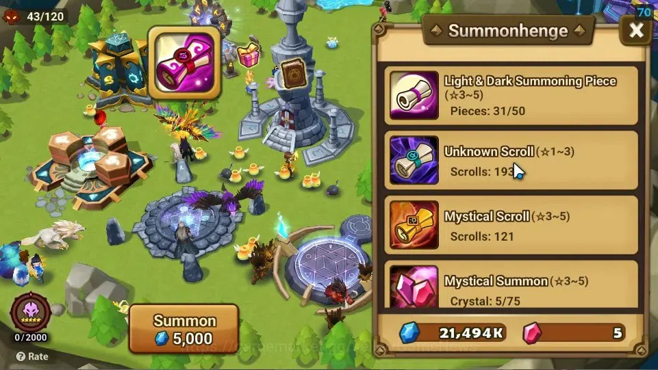 Summoners War: Sky Arena Accounts ASIA|Lv 26|Ready Gacha|103 12 YSC + 160 11 YSC + 3 image 12