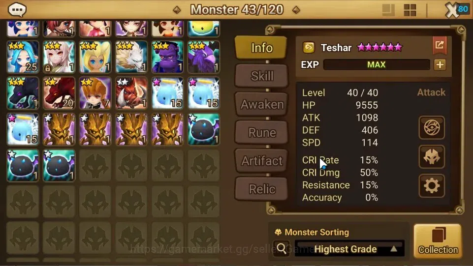 Summoners War: Sky Arena Accounts ASIA|Lv 26|Ready Gacha|103 12 YSC + 160 11 YSC + 3 image 9