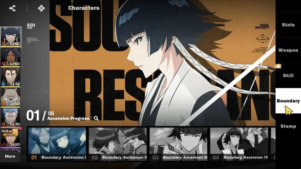 BLEACH: Soul Resonance Accounts NuverseSEA Starter LV 48|5 SSR [(Soi FonB1, Yoruic image 5