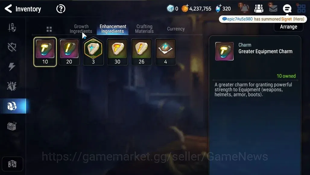 Epic Seven Accounts GLOBAL Unverif|NewEra|3 ML(NM Luna,DK Sharun,WOTM image 18