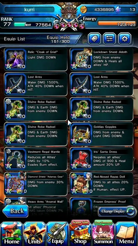 Grand Summoners Accounts Global|Rank 77|21 Ascend+6 TW|(Paladin Roy,H Inumu image 11