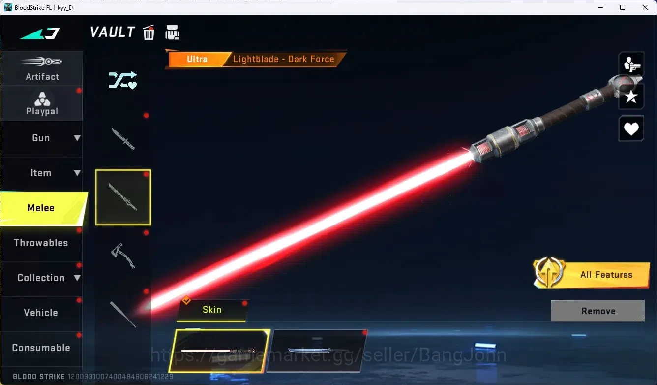 Blood Strike Accounts ASIA | 2 Ultra Melee: Kukri-Nexora&Lightblade | 7 image 13