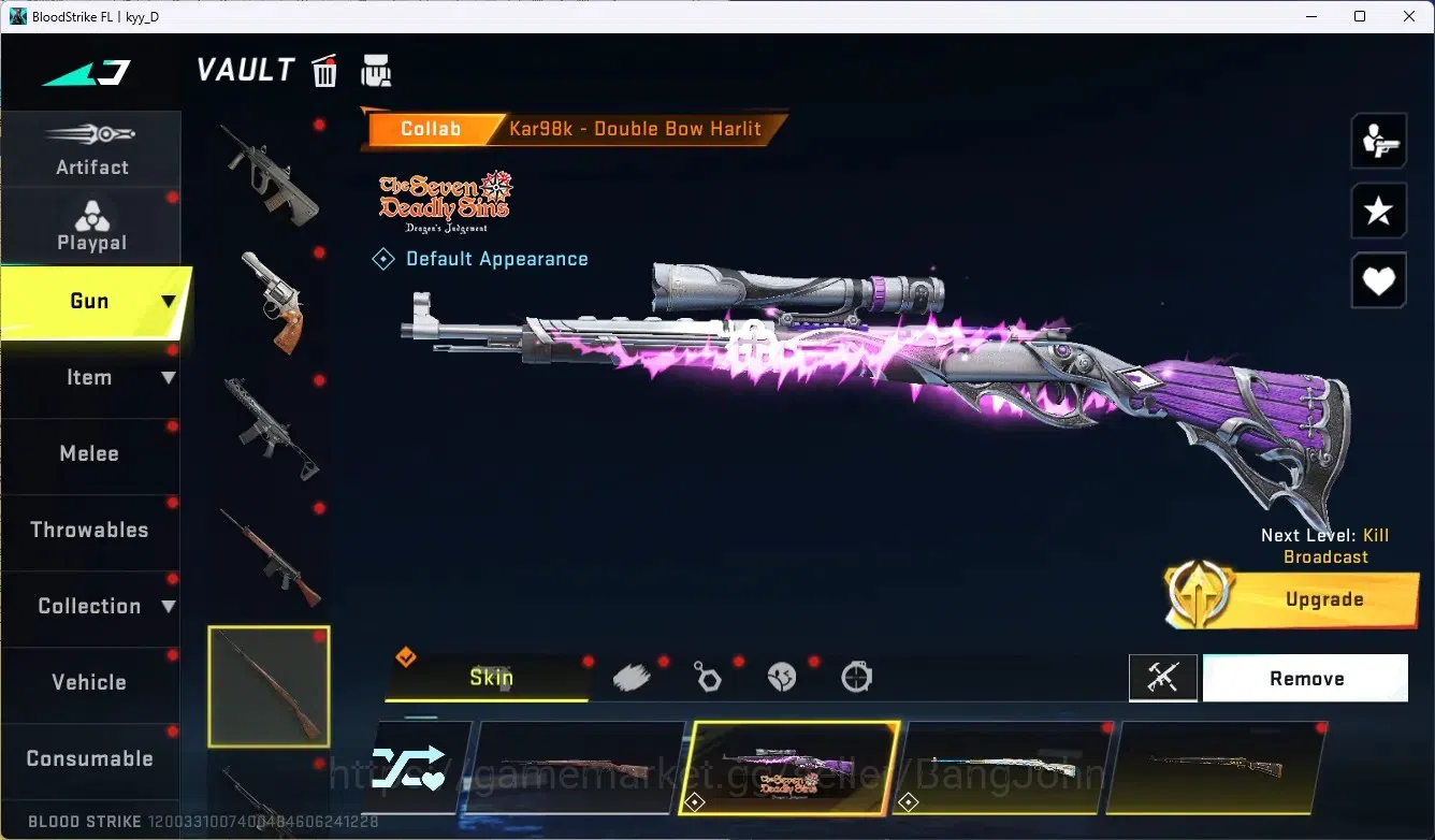Blood Strike Accounts ASIA | 2 Ultra Melee: Kukri-Nexora&Lightblade | 7 image 6