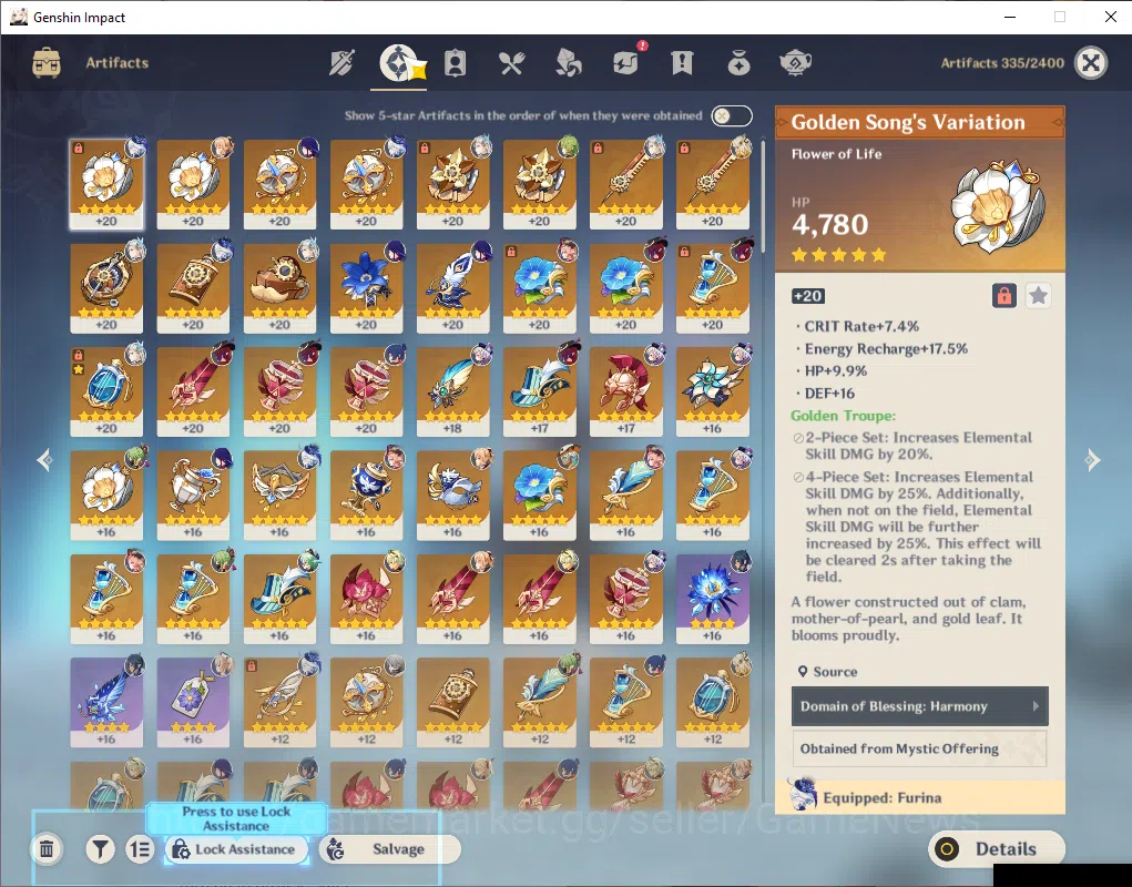 Genshin Impact Accounts ASIA|AR 55|5 Limited+6(*5Weapon)|Neuvillete+Sign,C image 11
