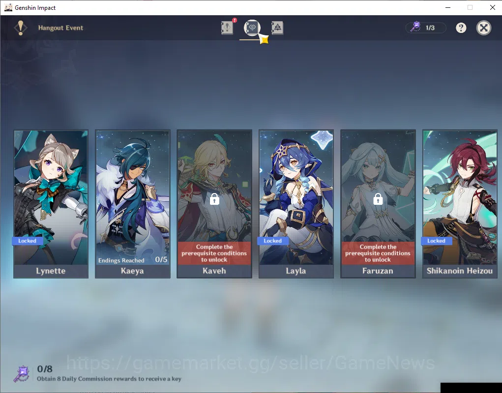 Genshin Impact Accounts ASIA|AR 55|5 Limited+6(*5Weapon)|Neuvillete+Sign,C image 4