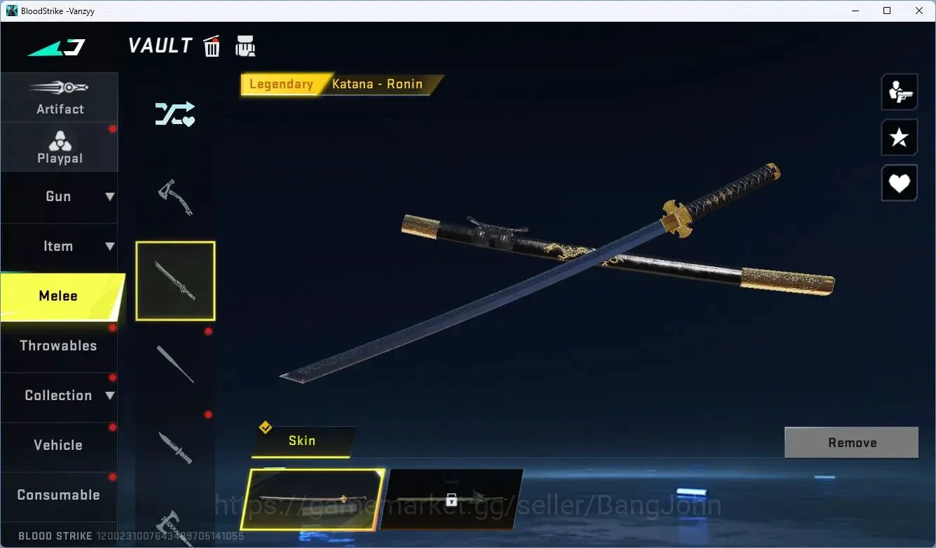 Blood Strike Accounts ASIA | Collab M700-Thunder Gun AOT | 7 Legendary S image 13