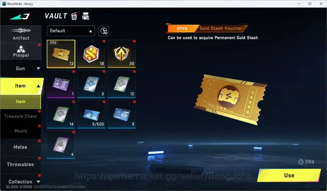 Blood Strike Accounts ASIA | Collab M700-Thunder Gun AOT | 7 Legendary S image 15