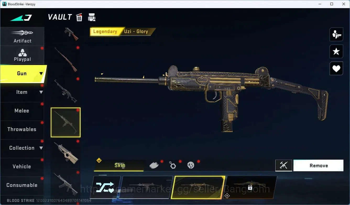 Blood Strike Accounts ASIA | Collab M700-Thunder Gun AOT | 7 Legendary S image 17