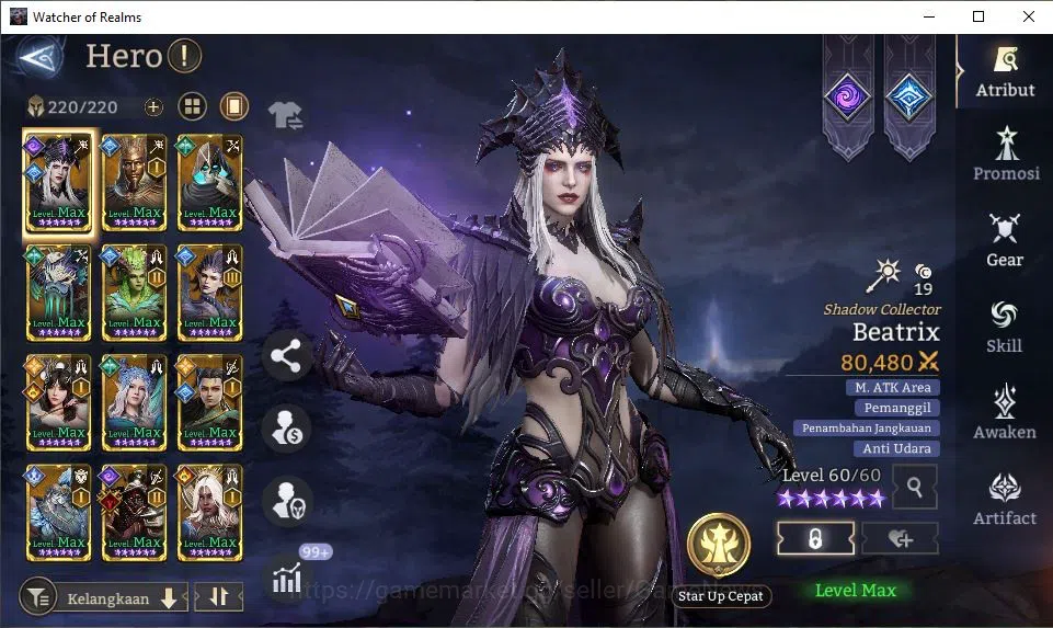 Watcher of Realms Accounts GLOBAL 60x|5,8M Power|14,7K Gems|10 Lord[IngridA4, image 15