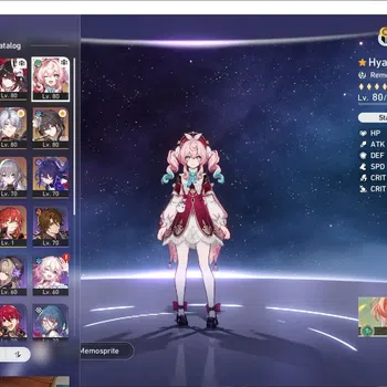Honkai Star Rail Accounts Mid Game ASIA|TL68|2sign+9x L80 5-star Characters|Hyacine,Evernight,Sparkle,Dan Heng