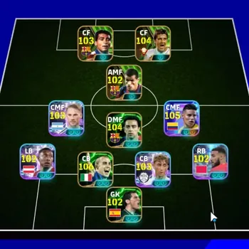 eFootball Accounts Legends & Iconic Players Android|Power 3208|BigTime Old Steven Gerrard,David Beckham|27Epic
