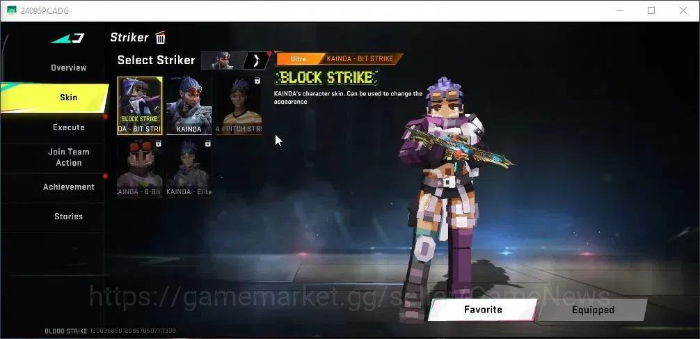Blood Strike Accounts Collab Skin ASIA|Ultra [Origin-12 JB,INP- Molten,AR97 Bit Strike,etc],Collab [KAG-9 Primal,Fal 4