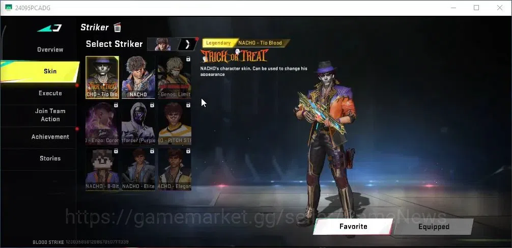 Blood Strike Accounts Collab Skin ASIA|Ultra [Origin-12 JB,INP- Molten,AR97 Bit Strike,etc],Collab [KAG-9 Primal,Fal 5