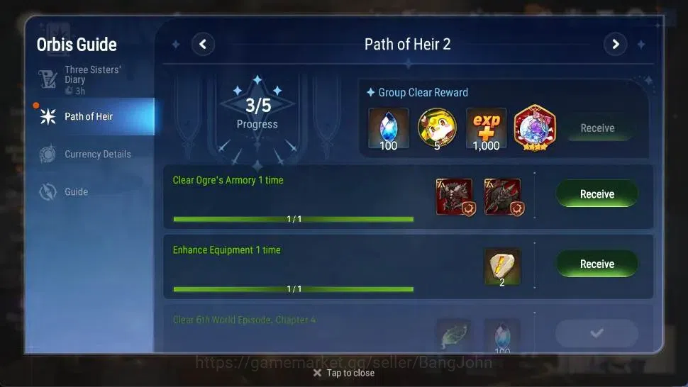 Epic Seven Accounts Global | Starter|3 ML(AVildred,BWIseria,R&L)|PoH+B image 20