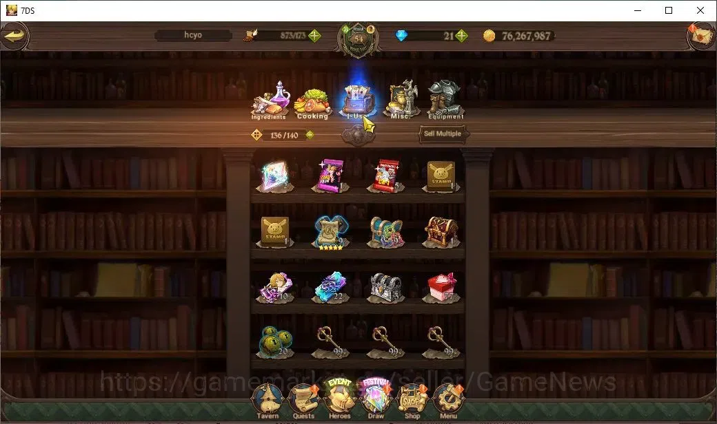 The Seven Deadly Sins: Grand Cross Accounts Global|1,8M CC|163 LS|2 LR+5 UR+Collab ReZero|Neme image 17