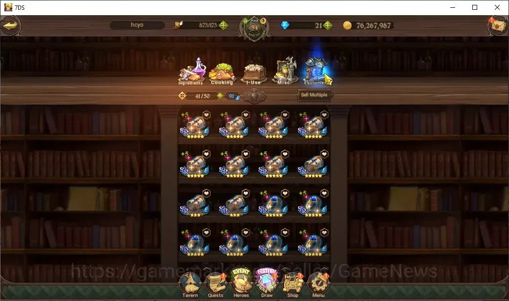 The Seven Deadly Sins: Grand Cross Accounts Global|1,8M CC|163 LS|2 LR+5 UR+Collab ReZero|Neme image 19
