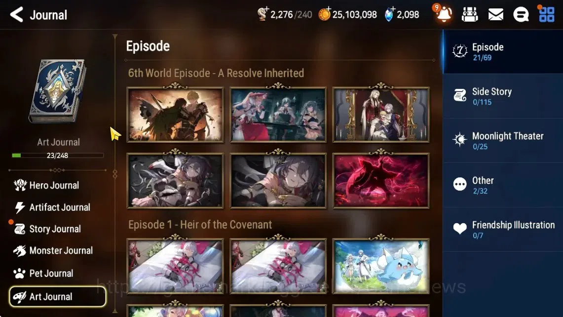 Epic Seven Accounts GLOBAL Unverif|New Era|6 ML(Salome,Ruele of Light, image 18