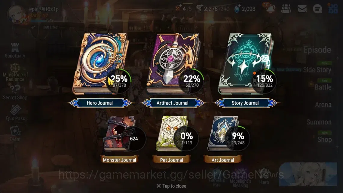 Epic Seven Accounts GLOBAL Unverif|New Era|6 ML(Salome,Ruele of Light, image 5