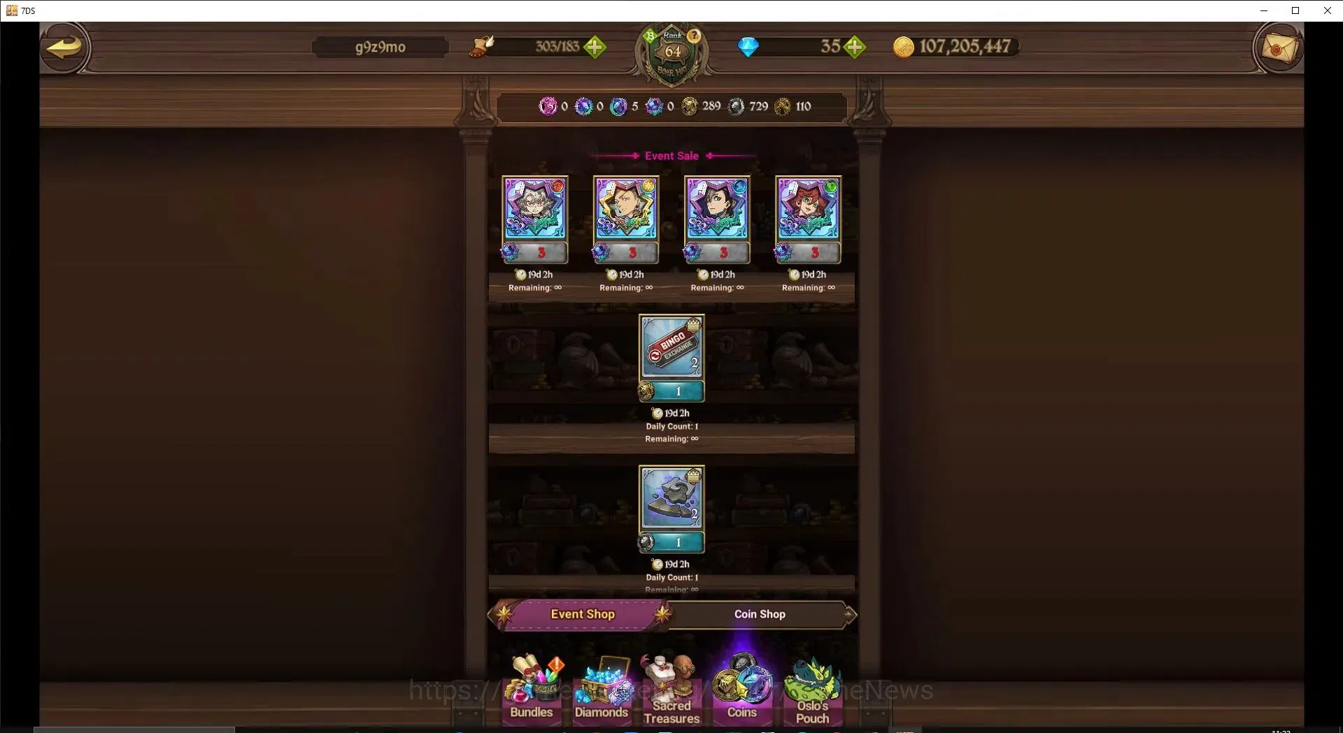 The Seven Deadly Sins: Grand Cross Accounts Global|2,8M CC|87 LS|2 LR+7 UR+Manny Collab|Helbra image 14