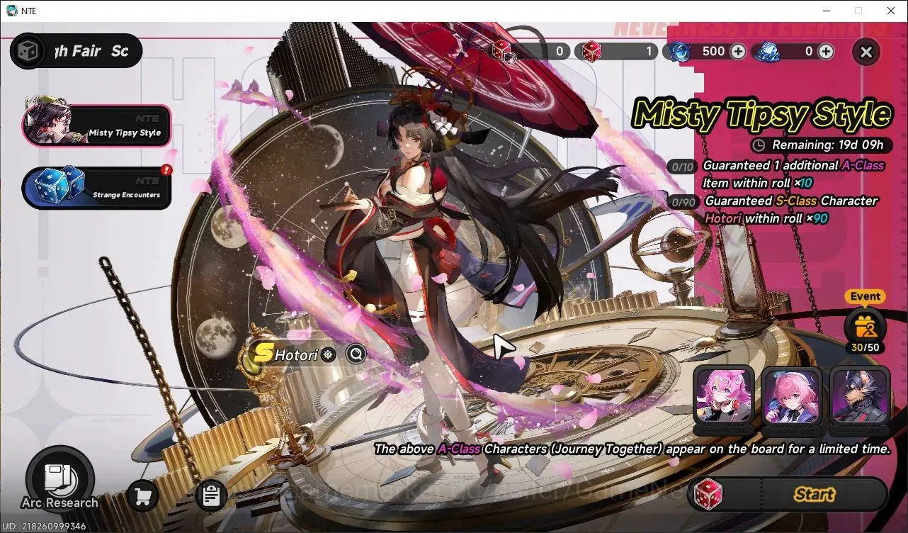 Neverness to Everness Accounts Global EU|HL 3|1 SSR Limited Hotori +1 S-Class Cha image 3