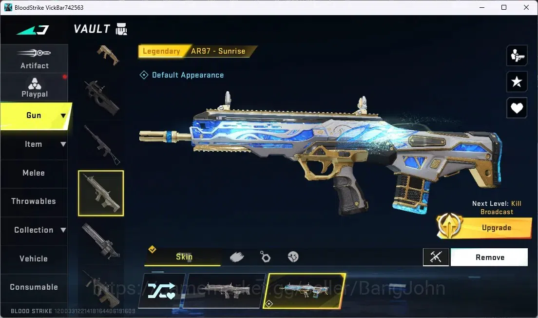Blood Strike Accounts ASIA | 1 ULTRA MELEE: Talon Knife - Sanctum | 1 Le image 2